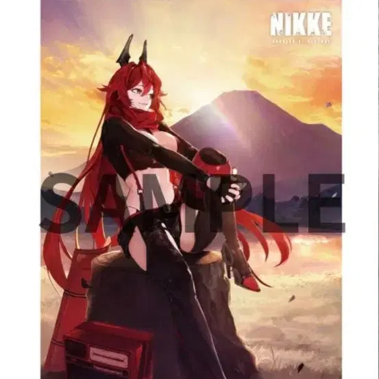 [BUNJANG] Goddess of Victory: NIKKE Red Hood Shizuoka Area Defense Limited Edition Tapestry / 새상품)니케 시즈오카 에어리어 방위전 한정판 레드후드 테피스트리