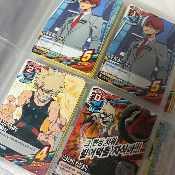 [BUNJANG] My Hero Academia TCG Card Bundle / 나히아 tcg 카드 일괄 나의 히어로 아카데미아 카드