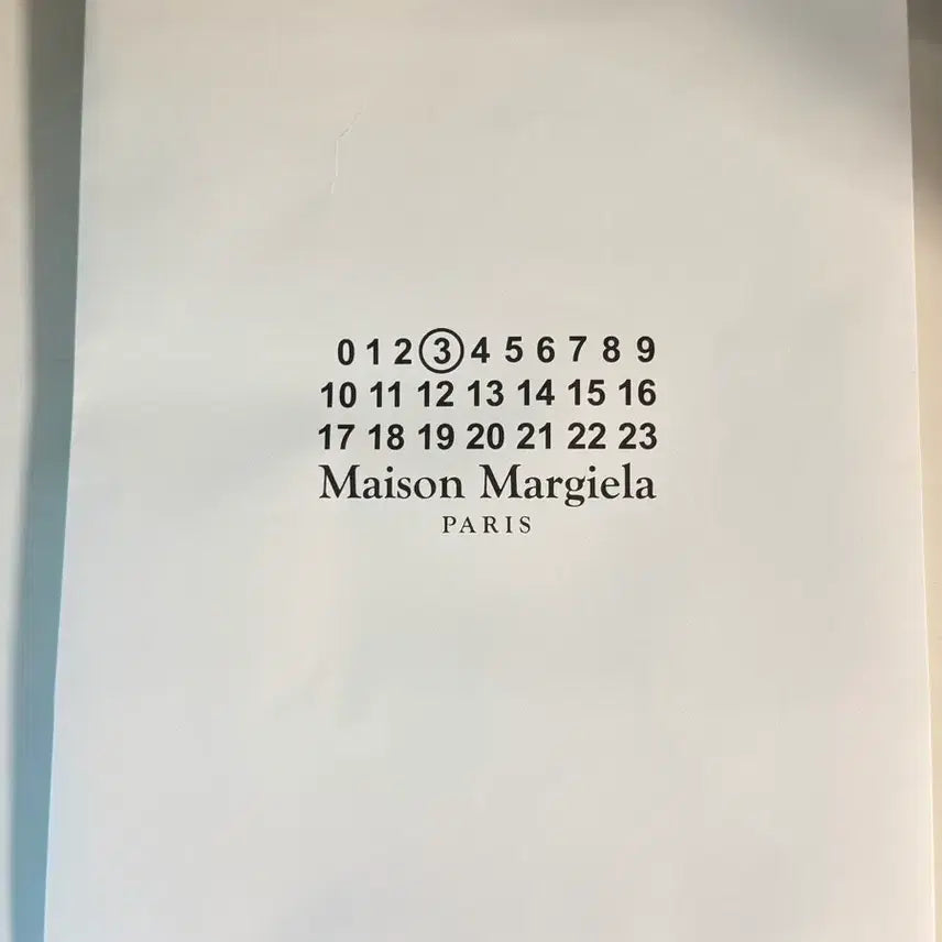 [BUNJANG] Maison Margiela Paper Shopping Bag / 메종 마르지엘라 쇼핑백