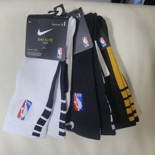 [BUNJANG] Nike Elite NBA Crew Socks 3-Pack / 엘리트nba 중목양말 3종세트