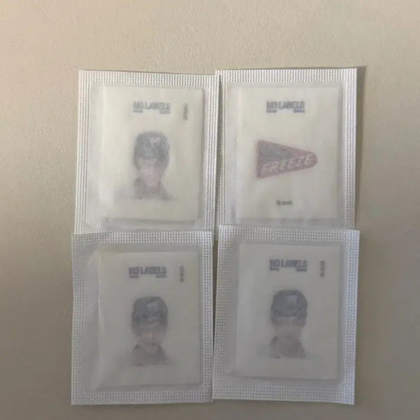 [BUNJANG] TXT Yeonjun Sticker Set Bundle / Gs25x 연준 띠부씰 4장 일괄