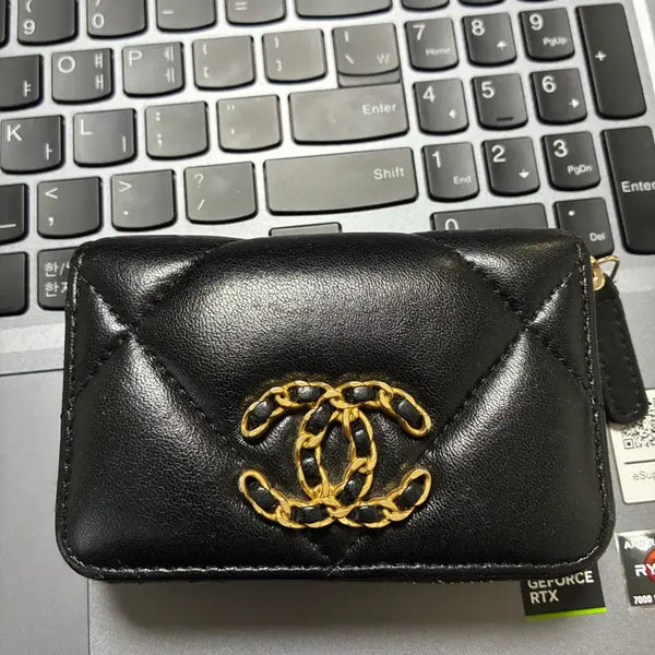 [BUNJANG] Chanel 19 Coin Purse / 샤넬19동전지갑 내장칩모델