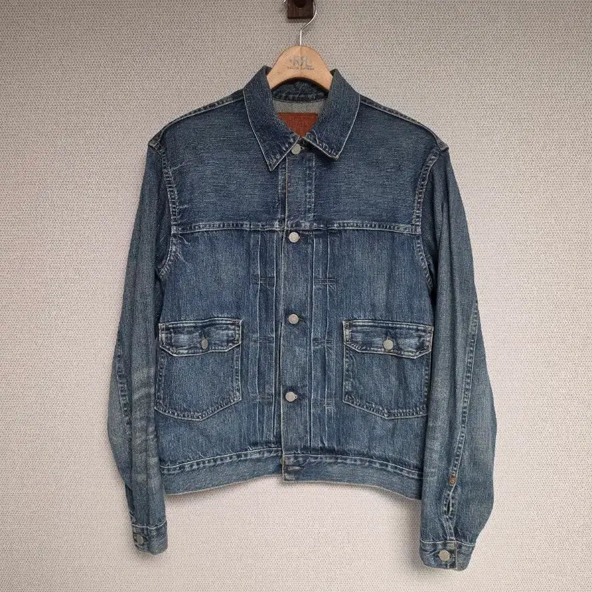 [BUNJANG] RRL Oberdale Type 2 Selvedge Denim Trucker Jacket M / RRL 오버데일 타입2 셀비지 데님 트러커 M
