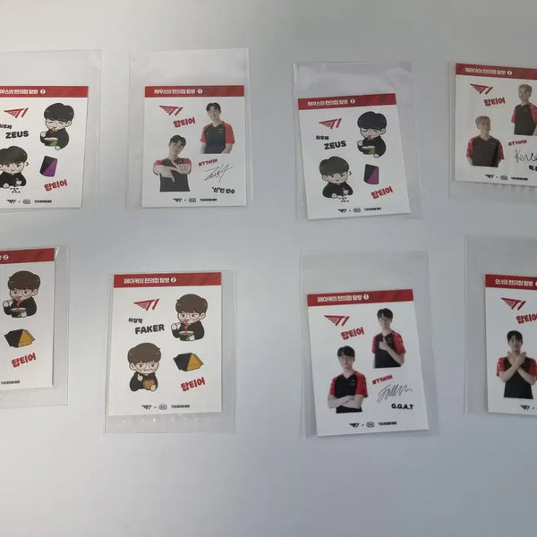 [BUNJANG] T1 Convenience Store Sticker Bundle Set / T1 편의점 탐방 스티커 일괄로 판매합니다.
