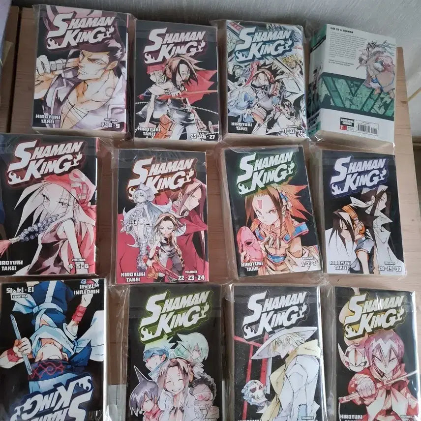 [BUNJANG] Shaman King Omnibus North American Edition Complete Set Volumes 1-12 / 샤먼킹 옴니버스 북미판 12권 완