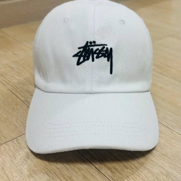 [BUNJANG] Stussy Cotton Twill Cap White / 스투시 볼캡 화이트/ 새 상품