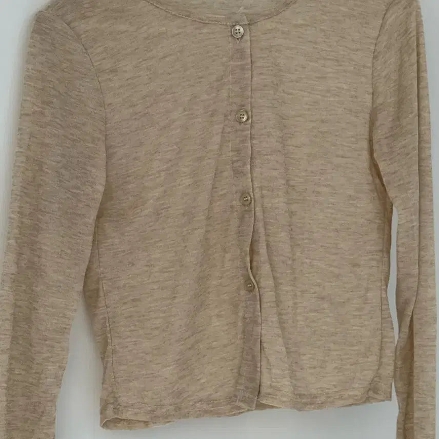 [BUNJANG] Beige Summer Cardigan / 새상품) 베이지색 여름 가디건