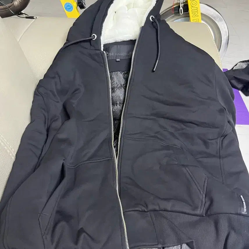 [BUNJANG] Moose Knuckles Hooded Zip-Up Jacket / 무스너클 후드집업