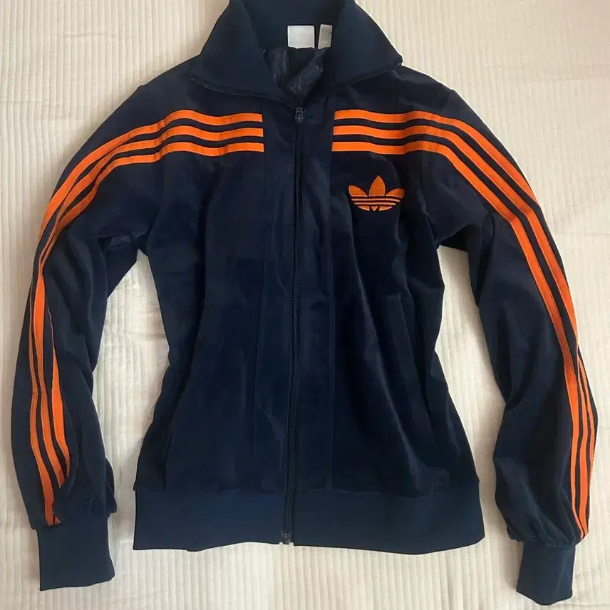 [BUNJANG] Adidas Originals Velour Track Top Jacket / 아디다스 트랙탑 져지