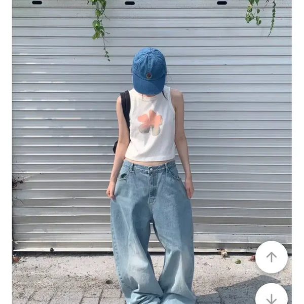 [BUNJANG] OOTJ Light Wash Balloon Pants / ootj 연청 벌룬팬츠