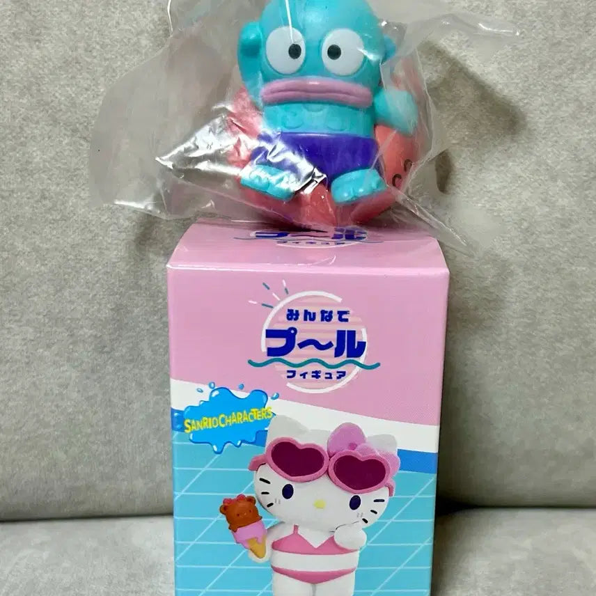 [BUNJANG] Bandai Sanrio Hangyodon Water Play Figure / 반다이 산리오 물놀이 한교동 피규어