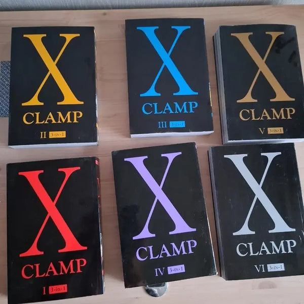[BUNJANG] CLAMP X North American Edition Omnibus Vol. 1-6 Set / 클램프 X 옴니버스 북미판 6권 완