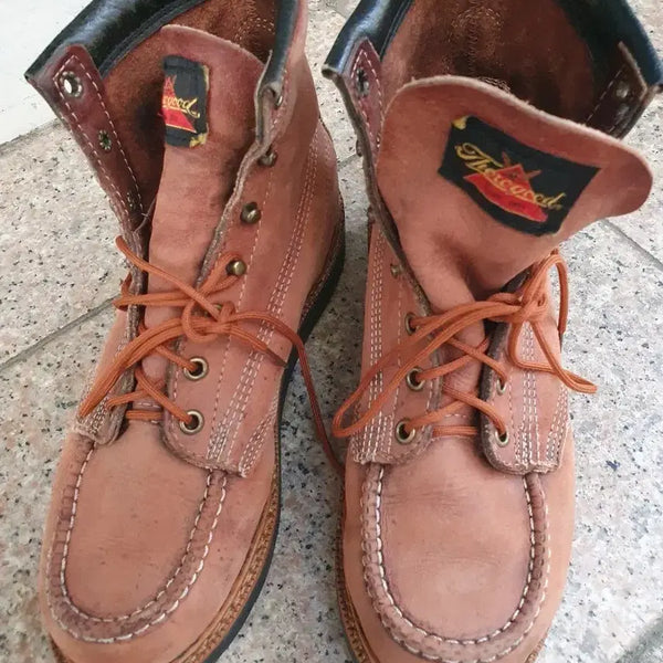 [BUNJANG] Thorogood 120th Anniversary Limited Edition Moc Toe Boots Vibram Sole / 쏘로굿 120주년 한정판 목토 부츠 (265 / US 8.5 / 비브람솔 리솔)