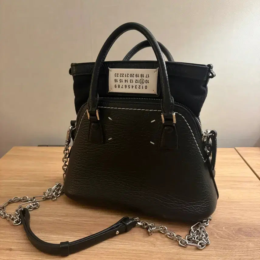 [BUNJANG] Maison Margiela 5AC Small Tote Bag Black / 마르지엘라 5AC 스몰