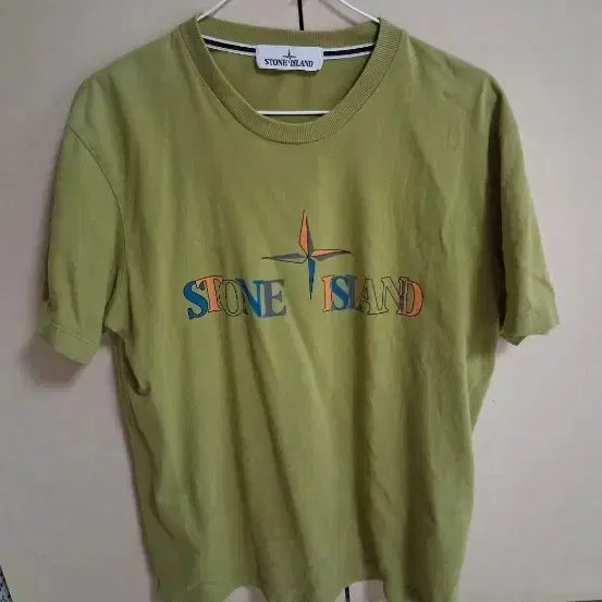 [BUNJANG] Stone Island Short Sleeve T-Shirt Size L / (정품)스톤아일랜드 반팔티 정품 A급 L사이즈
