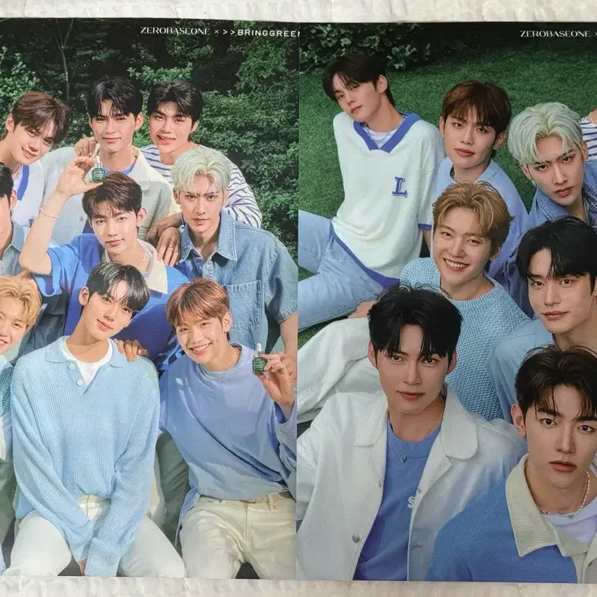 [BUNJANG] ZEROBASEONE Bring Green Poster / 제로베이스원 브링그린 포스터