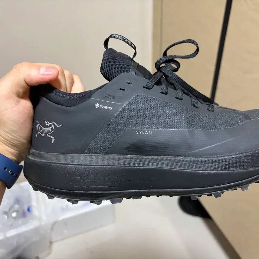 [BUNJANG] Arc'teryx Aerios FL 2 GTX Trail Running Shoes - Black / 아크테릭스 사이런 고어텍스 트레일 러닝화 블랙 270