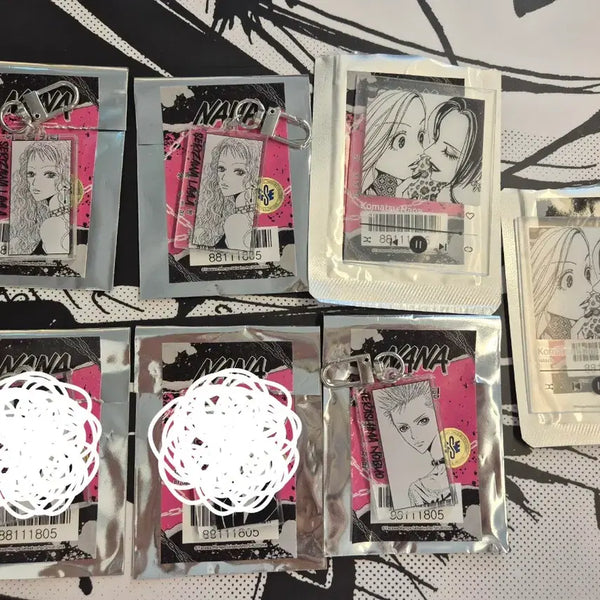 [BUNJANG] Toonique Nana Collaboration Acrylic Keyring / Acrylic Card / 투니크 나나 콜라보 아크릴키링/아크릴 카드
