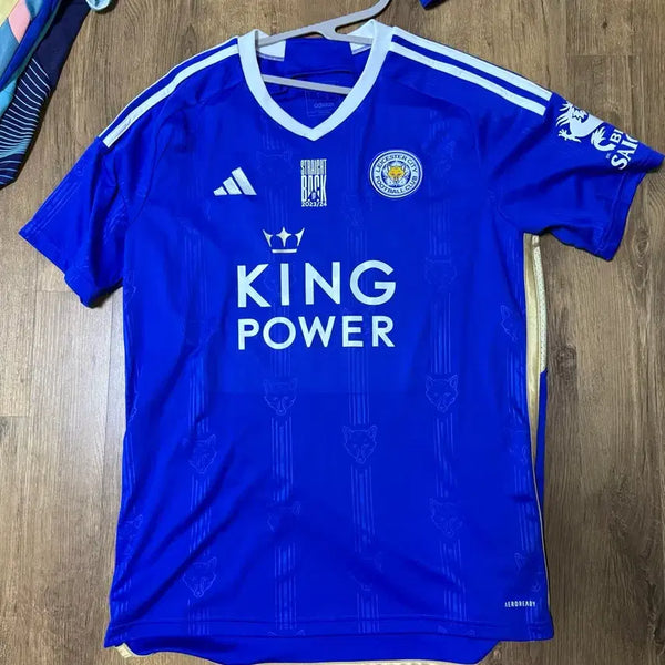 [BUNJANG] Leicester City 23/24 Home Jersey - Men's Large (Overseas Fit) / 23/24 레스터 시티 홈 해외L