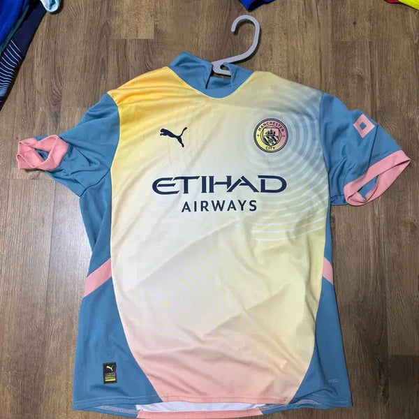 [BUNJANG] Manchester City 24/25 4th Kit Oasis Edition (Overseas L) / 24/25 맨시티 4th 오아시스킷 해외L