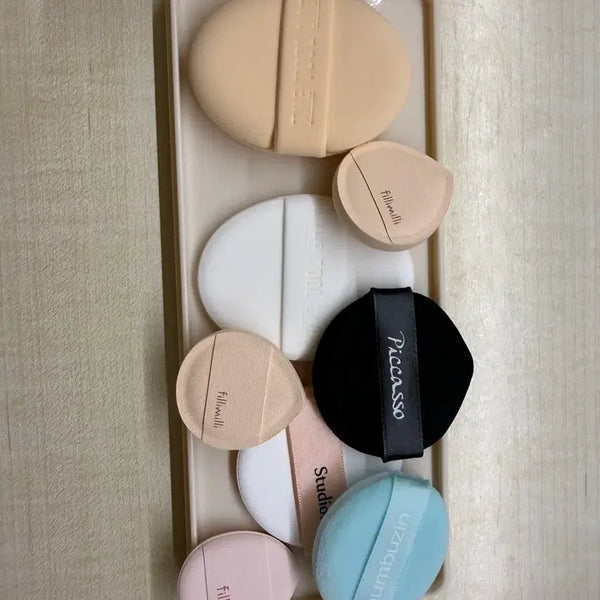 [BUNJANG] Assorted Makeup Puff Bundle (18 Pieces) / 퍼프 (데이지크, 더툴랩, 피카소 퍼프 등등)