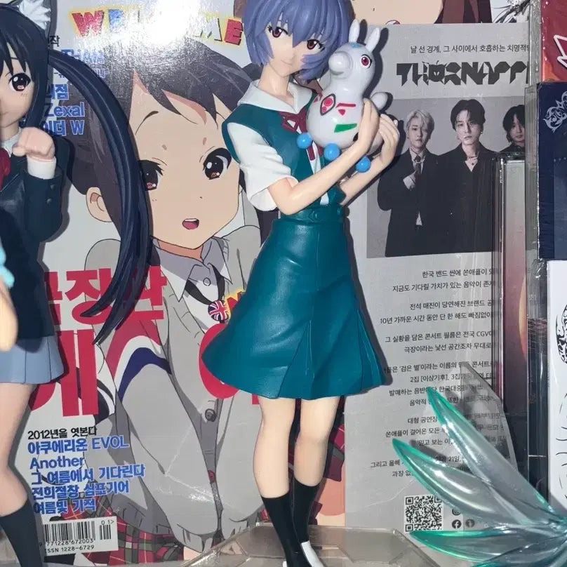 [BUNJANG] Evangelion Ayinami Rei Eva x Rody Premium Figure / 에반게리온 아야나미 레이 에바X로디 프리미엄 피규어