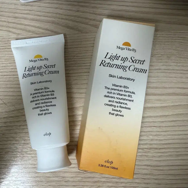 [BUNJANG] Elropp Megavita B3 Light Up Secret Returning Cream 100ml / 엘롭 메가비타B3 라이트업 시크릿 리터닝 크림 100ml