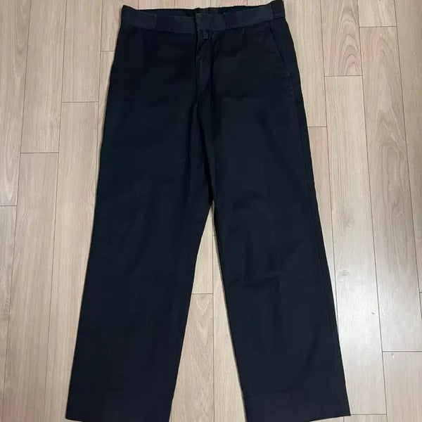 [BUNJANG] Comoli Gabardine Work Pants Black / (3) 코모리 개버딘 워크팬츠 블랙