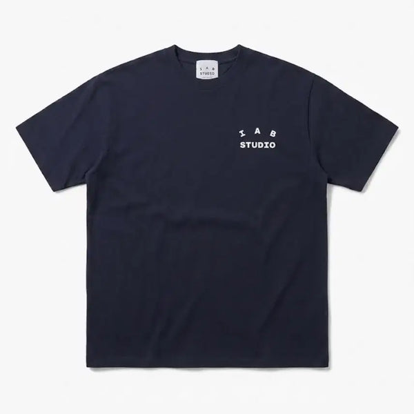 [BUNJANG] IAB Studio Short Sleeve T-Shirt Navy / IAB 스튜디오 반팔 티셔츠 네이비