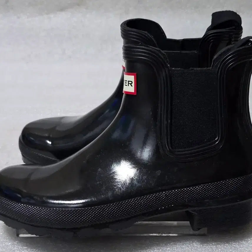 [BUNJANG] Hunter Original Short Rain Boots Black / [미사용] 헌터 Hunter Original Short 레인부츠 220~225