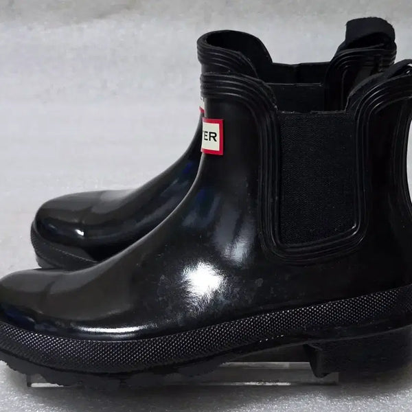 [BUNJANG] Hunter Original Short Rain Boots Black / [미사용] 헌터 Hunter Original Short 레인부츠 220~225