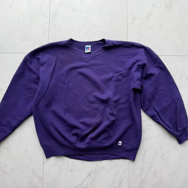 [BUNJANG] Vintage Russell Sweatshirt Purple USA XXL / [XXL] 빈티지 러셀 스웻 퍼플 usa