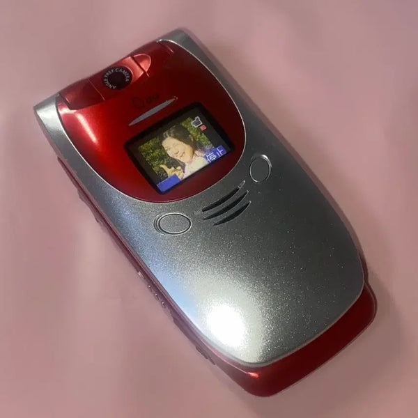 [BUNJANG] Classic Japanese Red Mock-up Phone Docomo Galaphone Feature Phone Y2K / 고전 일본 레드 모형폰 목업폰 도코모 갸루폰 피처폰 y2k