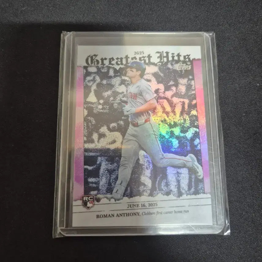 [BUNJANG] MLB Boston Red Sox Roman Anthony Insert Pink Foil / [MLB] 보스턴 레드삭스 로만 앤서니 인서트 핑크 포일