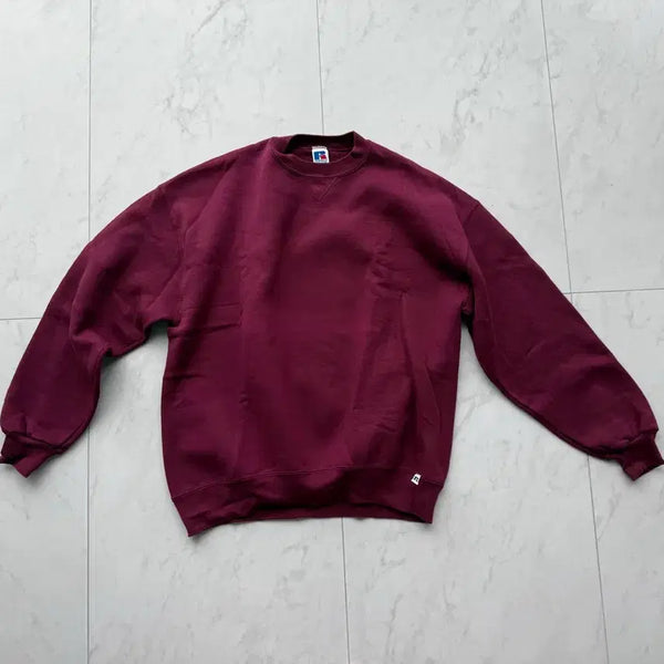 [BUNJANG] Vintage Russell Sweatshirt Burgundy USA XL / [XL] 빈티지 러셀 스웻 버건디 usa
