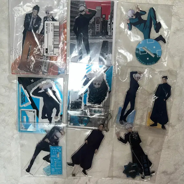 [BUNJANG] Jujutsu Kaisen Satoru Gojo & Suguru Geto Acrylic Stand Bundle Set / 주술회전 고죠 사토루 게토스구루 아크릴 스탠드 일괄 양도
