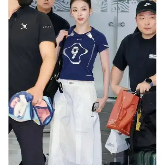 [BUNJANG] Nike Rush Woven Skirt White XL / 나이키 우븐 롱 스커트 화이트 XL