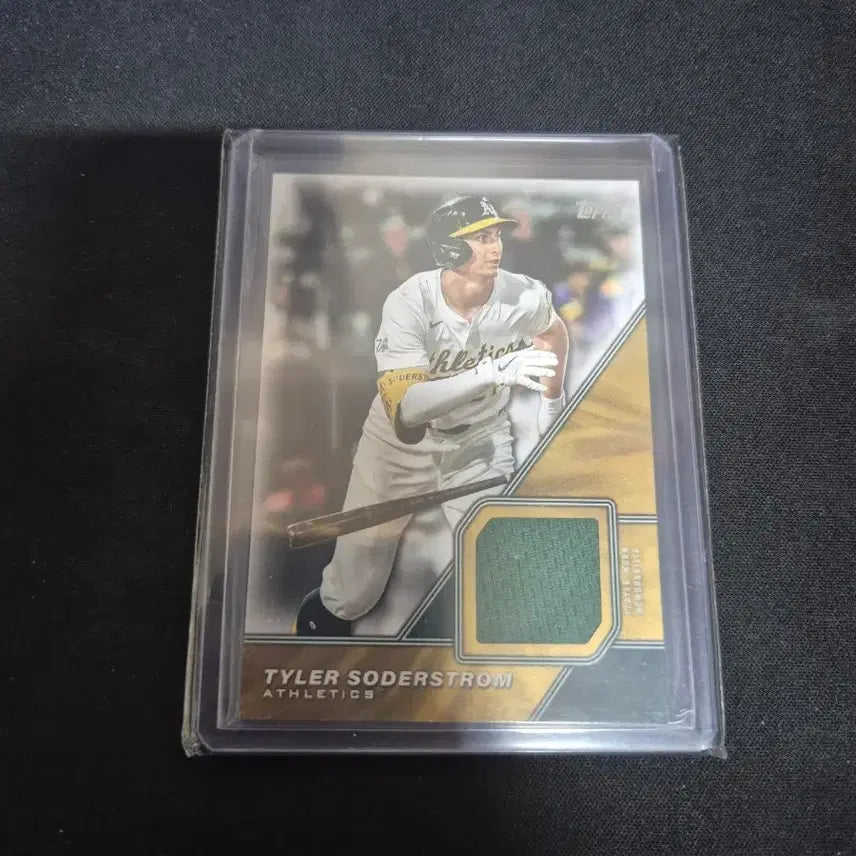 [BUNJANG] MLB Tyler Soderstrom Athletics Relic Card / [MLB] 애슬레틱스 타일러 소더스트롬 렐릭