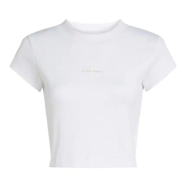 [BUNJANG] Calvin Klein Jeans Slim Crop Tee XS / (제니 착용) CALVIN KLEIN JEANS 슬림 크롭티 xs
