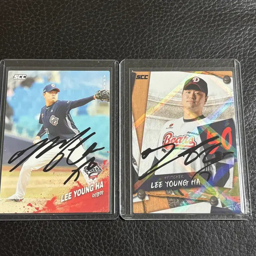 [BUNJANG] Doosan Bears Lee Young Ha SCC Autographed Photocard Bundle Set / 일괄)두산베어스 이영하 scc 친필 싸인 포토카드