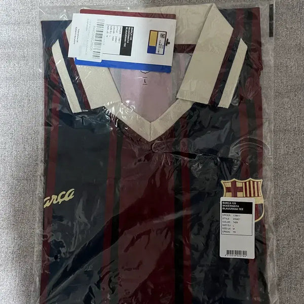 [BUNJANG] FC Barcelona Retro Jersey L / (새제품) 바르셀로나 레트로 유니폼 L