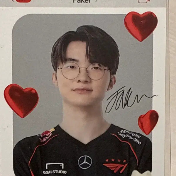 [BUNJANG] T1 Faker Lee Sang-hyeok APFOR AP Photocard / T1 이상혁 페이커 어프어프 포토카드