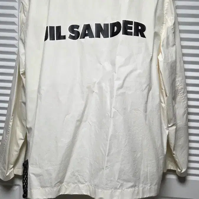 [BUNJANG] Jil Sander Back Logo Coach Jacket Size 52 (Fits 105-110) / 질샌더 백로고 코치쟈켓 52사이즈 (105~110)새제품