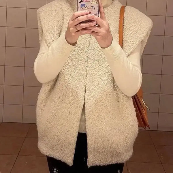 [BUNJANG] Isabel Marant Genuine Shearling Vest Size 34 / 이자벨마랑 정품 시어링 베스트 34