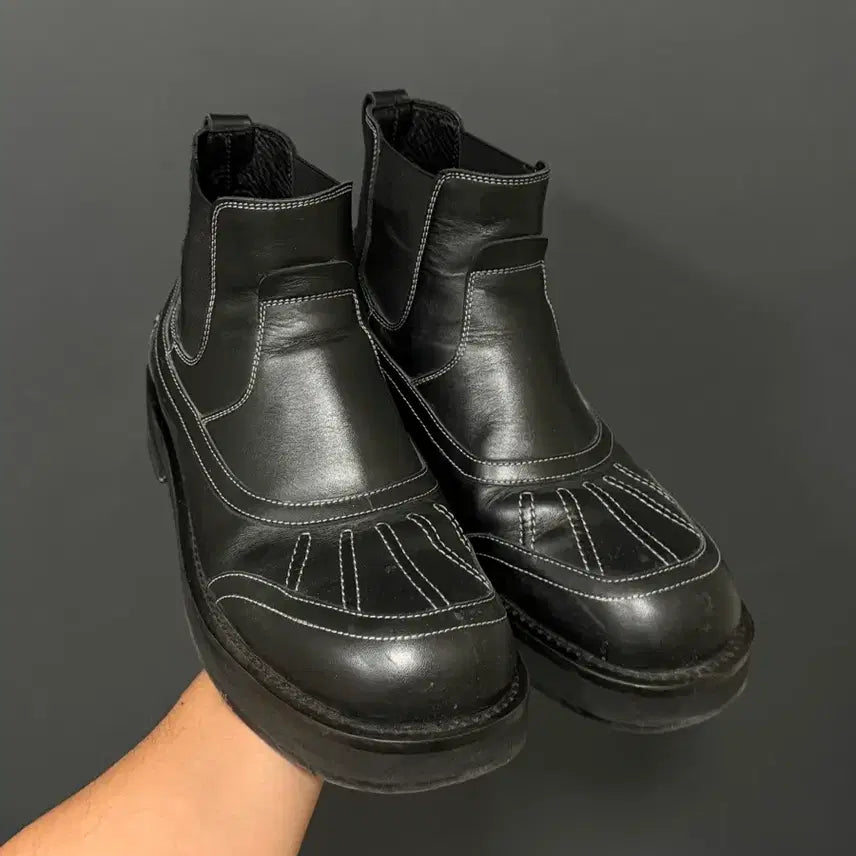 [BUNJANG] Lost Garden Casper Black Chelsea Boots (Size 280) / 280) 로스트가든 Casper Black 첼시부츠
