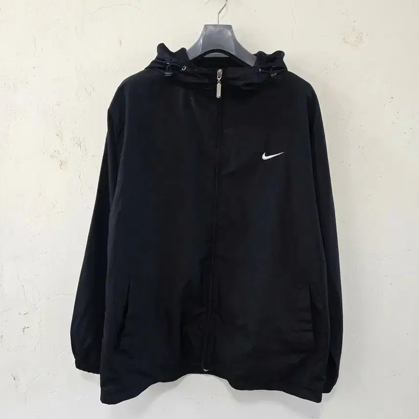 [BUNJANG] Nike Windbreaker Jacket Black L / 나이키 바람막이 L 블랙