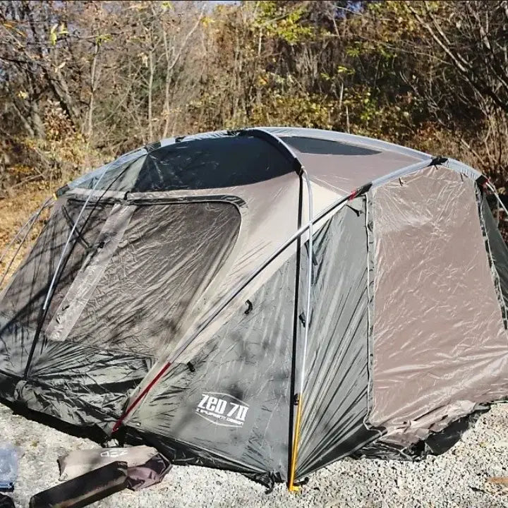 [BUNJANG] ZED Equipment Design Tent Set with Storage Bag / ZED 장비 디자인 텐트 가방 세트