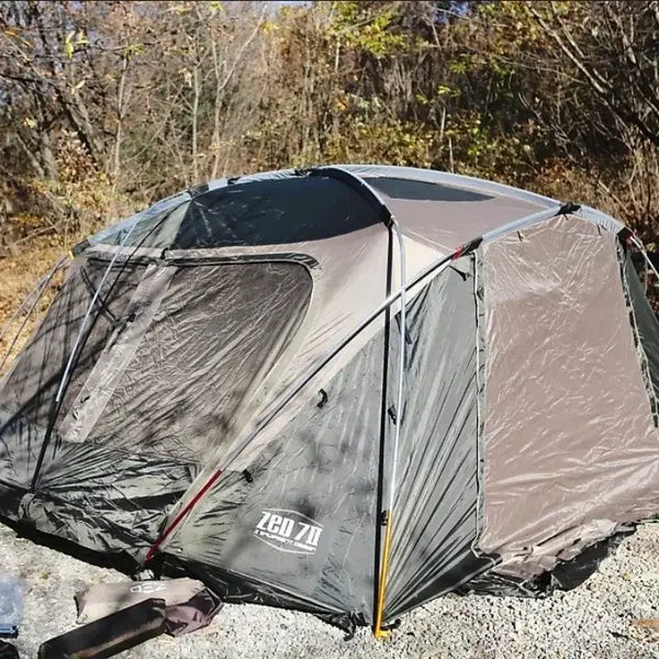[BUNJANG] ZED Equipment Design Tent Set with Storage Bag / ZED 장비 디자인 텐트 가방 세트