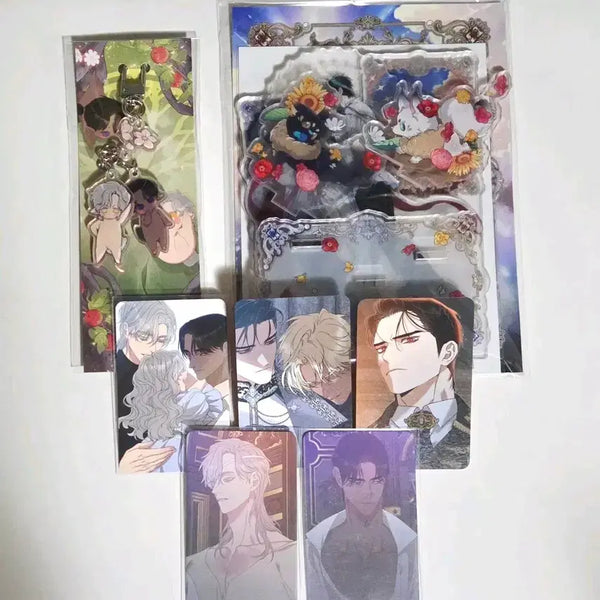 [BUNJANG] Smyrna & Capri Baiye's Flower Road Acrylic Stand & Photocard Set / 재이미샵 백야의꽃길 레봄 카페 스미르나 앤 카프리 스앤카 백야의 꽃길 아크릴스탠드 모펀 포카 굿즈