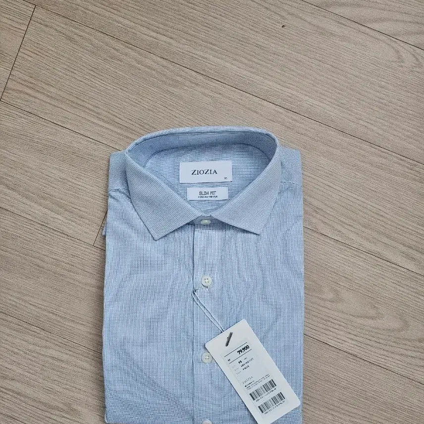[BUNJANG] ZIOZIA Slim Fit Long Sleeve Shirts (Set of 2) / 지오지아 슬림95 와이셔츠 2장팝니다